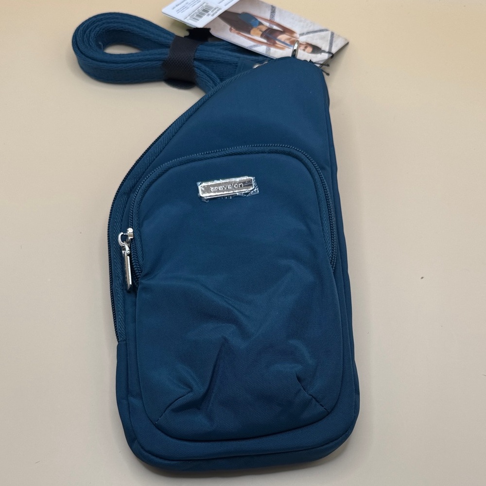 Travelon anti theft Mini asymmetric crossbody Bag - Picture 3 of 7